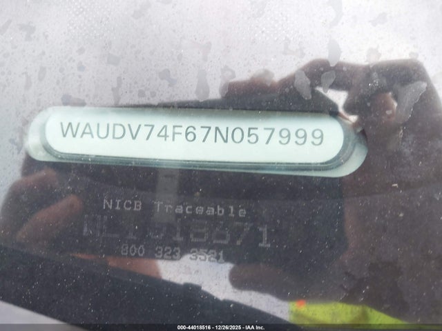 2007 AUDI A6 WAUDV74F67N057999 Photo 8