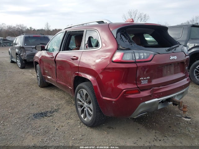 Aukcja sprzedaży 2019 Jeep Cherokee Overland 4x4, vin: 1C4PJMJN4KD299663, numer aukcji: 44018797