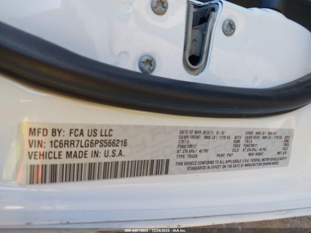 2023 RAM 1500 CLASSIC 1C6RR7LG6PS566216 Photo 8