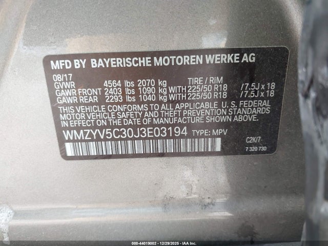 2018 MINI COUNTRYMAN WMZYV5C30J3E03194 Photo 8