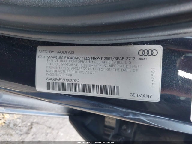 2015 AUDI A6 WAUGFAFC5FN007832 Photo 8