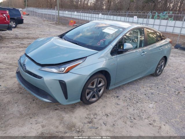 2019 TOYOTA PRIUS JTDKARFU7K3094321 Photo 1