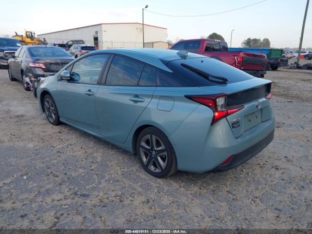 2019 TOYOTA PRIUS JTDKARFU7K3094321 Photo 2