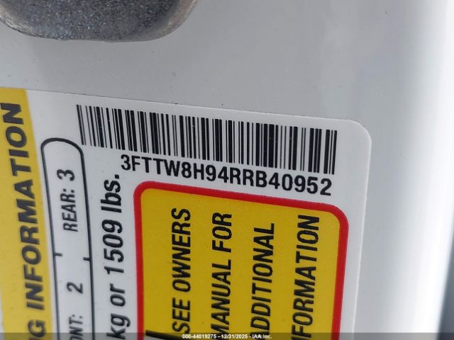 2024 FORD MAVERICK 3FTTW8H94RRB40952 Photo 8