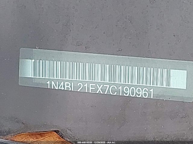 2007 NISSAN ALTIMA 1N4BL21EX7C190961 Photo 8