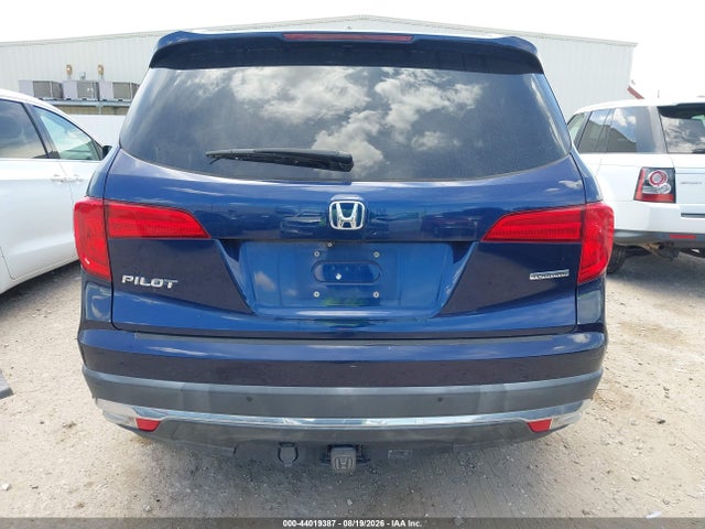 2017 Honda Pilot Touring მანქანა იყიდება აუქციონზე, vin: 5FNYF5H93HB043505, აუქციონის ნომერი: 44019387