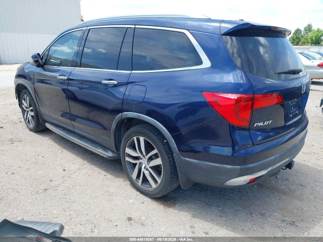 2017 Honda Pilot Touring მანქანა იყიდება აუქციონზე, vin: 5FNYF5H93HB043505, აუქციონის ნომერი: 44019387