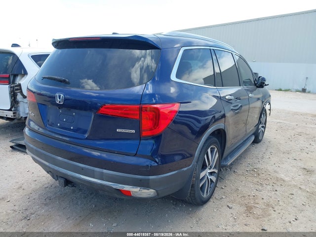 2017 Honda Pilot Touring მანქანა იყიდება აუქციონზე, vin: 5FNYF5H93HB043505, აუქციონის ნომერი: 44019387