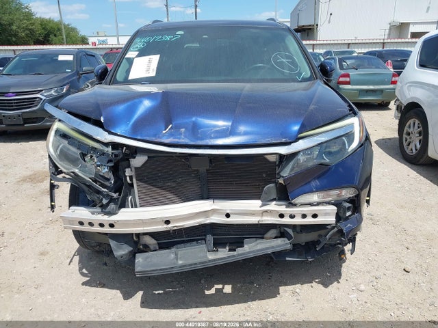 2017 Honda Pilot Touring მანქანა იყიდება აუქციონზე, vin: 5FNYF5H93HB043505, აუქციონის ნომერი: 44019387