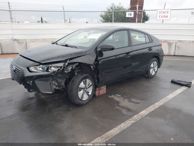 KMHC65LC6HU038881 Hyundai Ioniq Hybrid Blue
