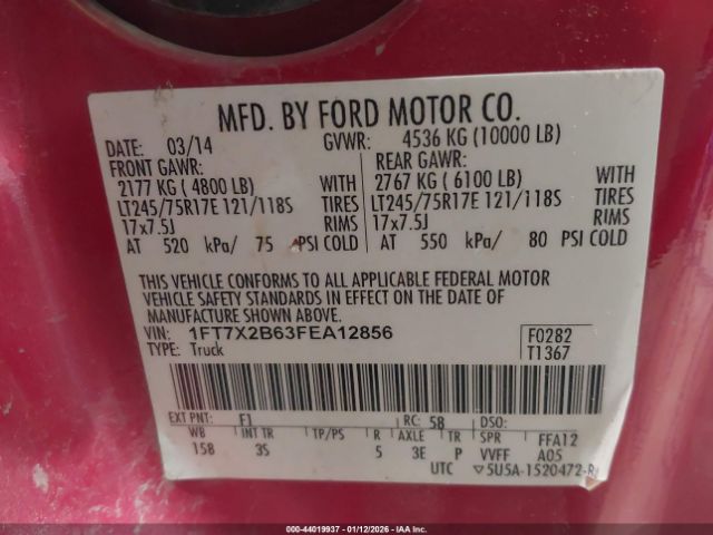 2015 FORD F-250 1FT7X2B63FEA12856 Photo 8