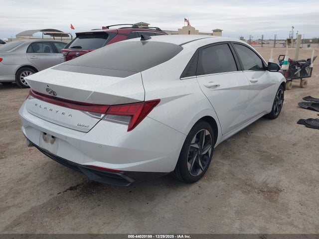 Hyundai Elantra Limited 2021 5NPLP4AG3MH028542 Image 4