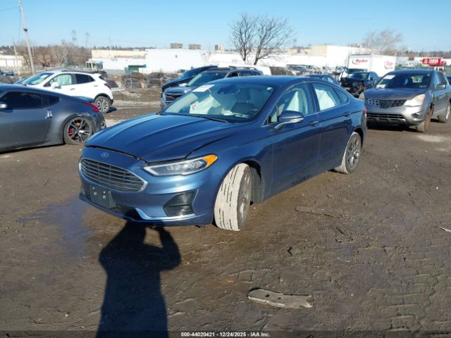2019 FORD FUSION 3FA6P0CD6KR224452 Photo 1