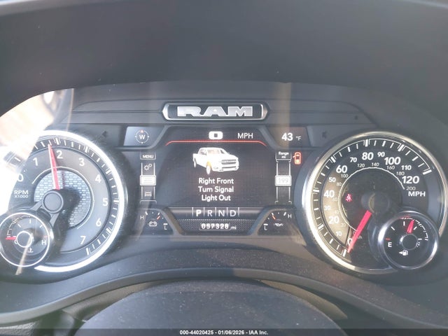 2023 Ram 1500 Tradesman  4x4 5'7 Box მანქანა იყიდება აუქციონზე, vin: 1C6RRFGG2PN695167, აუქციონის ნომერი: 44020425