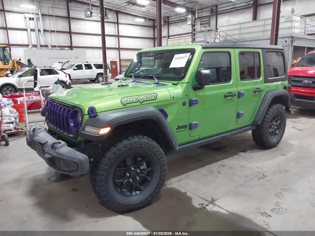 1C4PJXDGXSW566887 Jeep Wrangler 4-door Willys 4x4