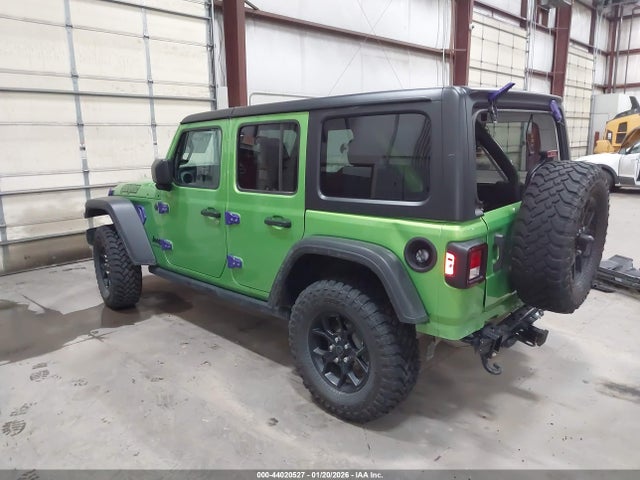 1C4PJXDGXSW566887 Jeep Wrangler 4-door Willys 4x4