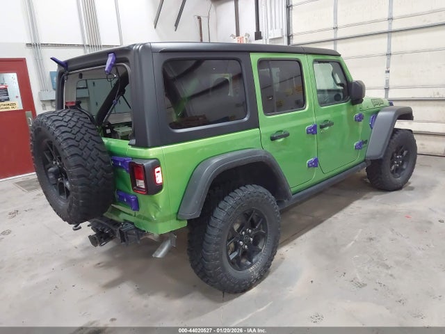 1C4PJXDGXSW566887 Jeep Wrangler 4-door Willys 4x4