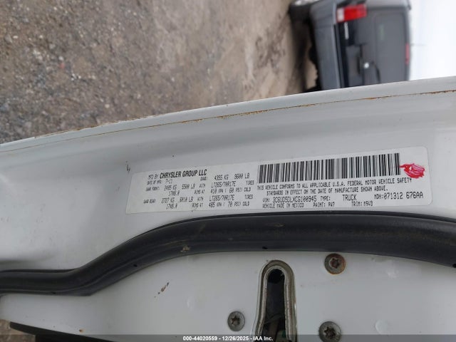 2012 Ram 2500 Slt მანქანა იყიდება აუქციონზე, vin: 3C6UD5DLXCG100945, აუქციონის ნომერი: 44020559