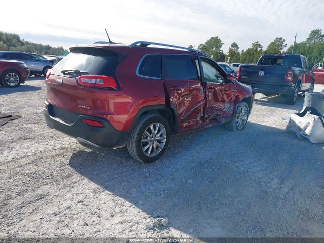 44020585 :رقم المزاد ، 1C4PJLDB7FW701567 vin ، 2015 Jeep Cherokee Limited مزاد بيع