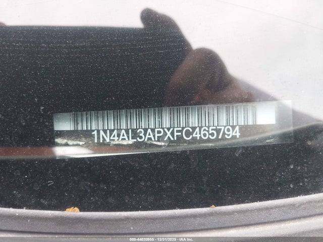 1N4AL3APXFC465794 Nissan Altima 2.5 S