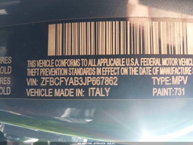 2018 FIAT 500X ZFBCFYAB3JP667862 Photo 8