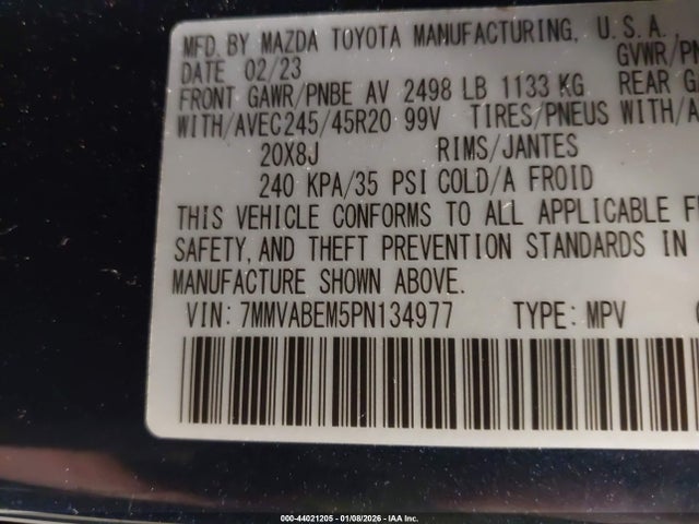 Mazda Cx-50 2.5 S Premium Plus 2023 7MMVABEM5PN134977 Image 9