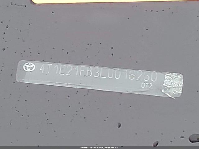 2020 TOYOTA AVALON HYBRID 4T1E21FB3LU016250 Photo 8