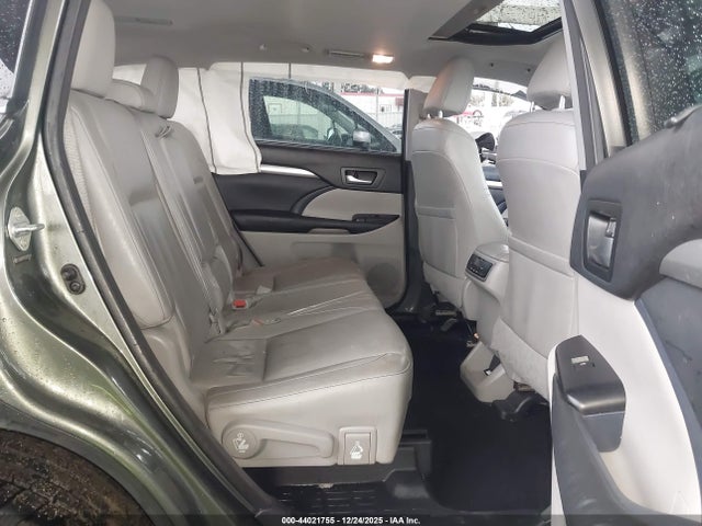 Toyota Highlander Xle V6 2014 5TDKKRFH7ES015491 Image 8