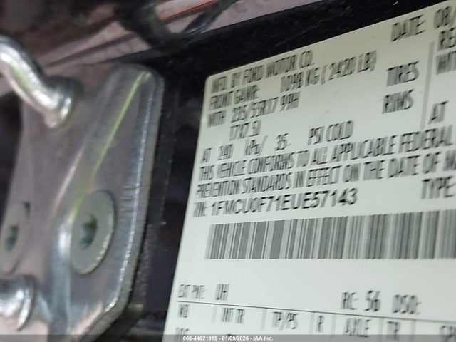 Ford ESCAPE S 2014 1FMCU0F71EUE57143 Image 9