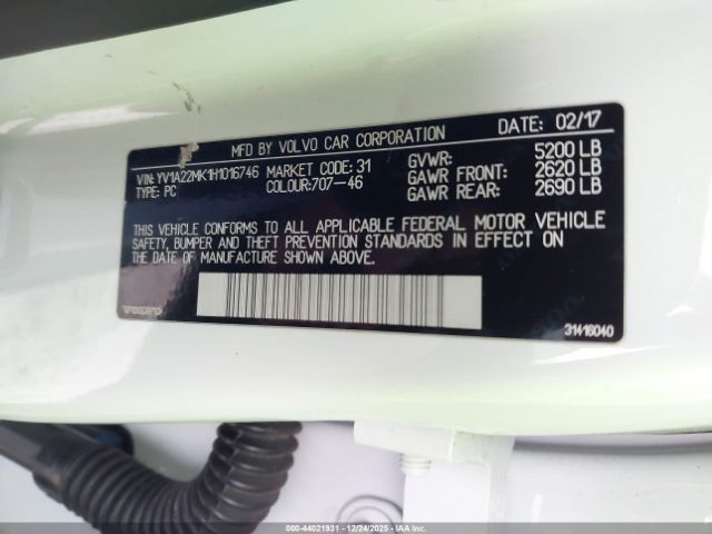 2017 VOLVO S90 YV1A22MK1H1016746 Photo 8