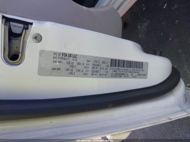 2016 DODGE GRAND CARAVAN 2C4RDGCGXGR368358 Photo 8