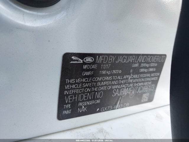 2018 JAGUAR XF SAJBM4FV7JCY66173 Photo 8