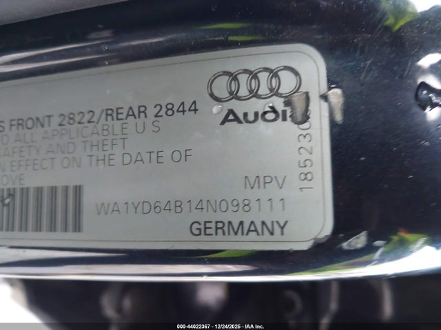 2004 AUDI ALLROAD WA1YD64B14N098111 Photo 8