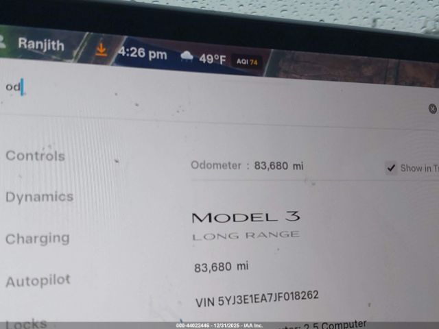 2018 TESLA MODEL 3 5YJ3E1EA7JF018262 Photo 6