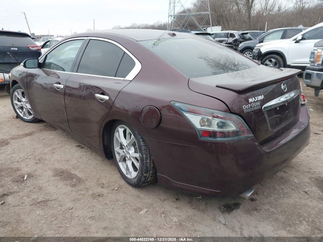 Продаж на аукціоні авто 2014 Nissan Maxima 3.5 Sv, vin: 1N4AA5AP6EC499165, номер лоту: 44022749
