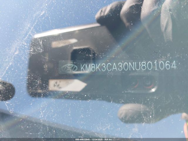 2022 HYUNDAI KONA KM8K3CA30NU801064 Photo 8