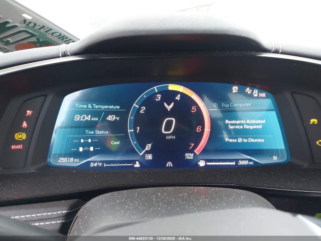 Продаж на аукціоні авто 2024 Chevrolet Corvette Stingray Rwd  1lt, vin: 1G1YA2D41R5123968, номер лоту: 44023138