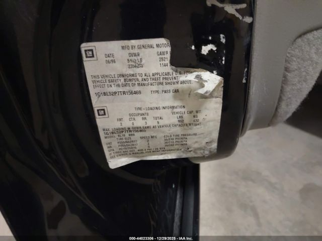 1996 CHEVROLET CAPRICE / IMPALA 1G1BL52P7TR156469 Photo 8