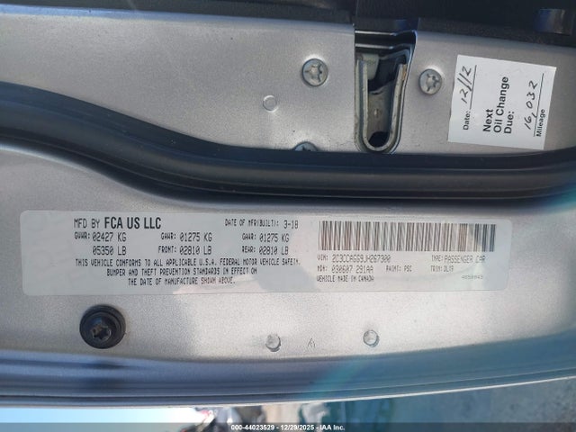 Chrysler 300 300s Awd 2018 2C3CCAGG9JH267300 Image 9