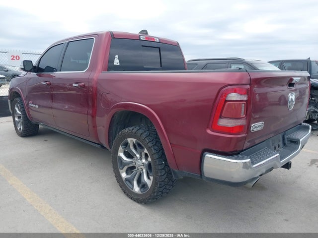 44023606 :رقم المزاد ، 1C6RREKT5LN232951 vin ، 2020 Ram 1500 Laramie Longhorn  4x2 5'7 Box مزاد بيع