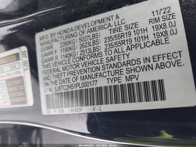 2023 ACURA RDX 5J8TC2H51PL000177 Photo 8