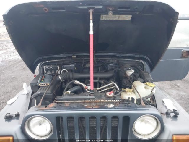 2001 JEEP WRANGLER 1J4FA49S81P369887 Photo 9