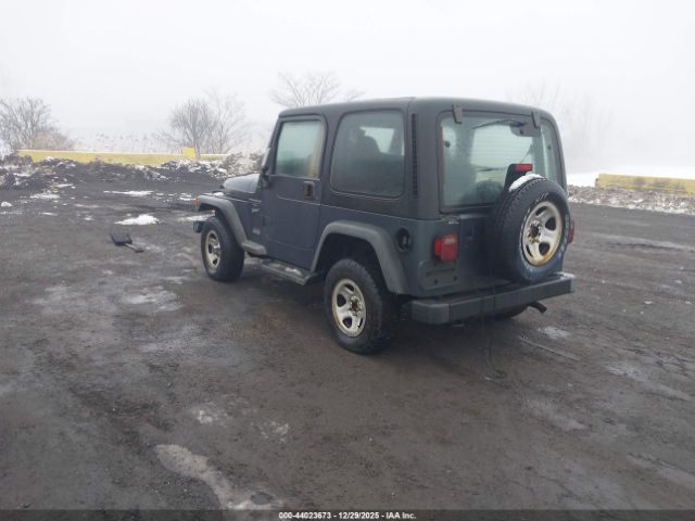 2001 JEEP WRANGLER 1J4FA49S81P369887 Photo 2