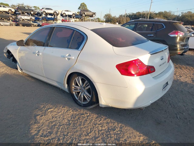 44023731 :رقم المزاد ، JN1DV6APXCM811984 vin ، 2012 Infiniti G25 Journey مزاد بيع