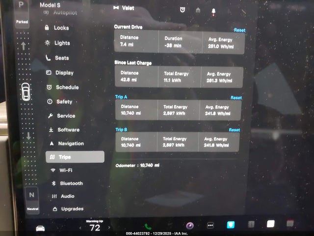2025 TESLA MODEL S 5YJSA1E50SF550433 Photo 6