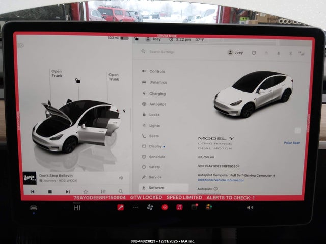 2024 TESLA MODEL Y 7SAYGDEE8RF150904 Photo 6