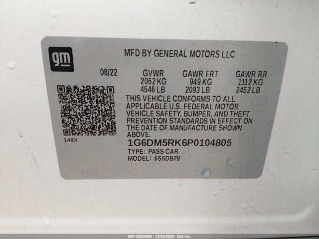 2023 CADILLAC CT5 1G6DM5RK6P0104805 Photo 8