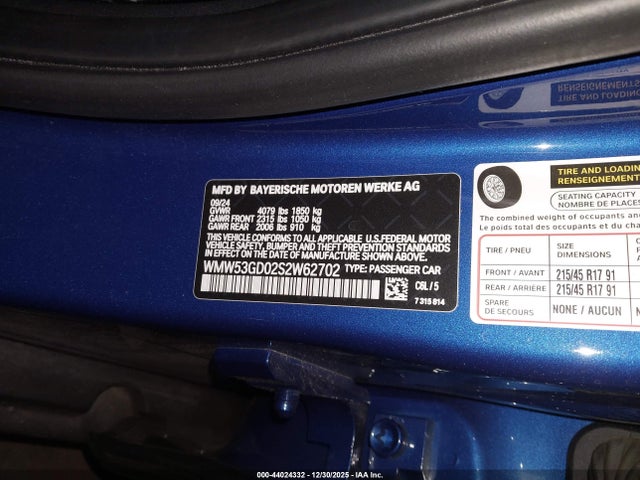 2025 MINI HARDTOP WMW53GD02S2W62702 Photo 8