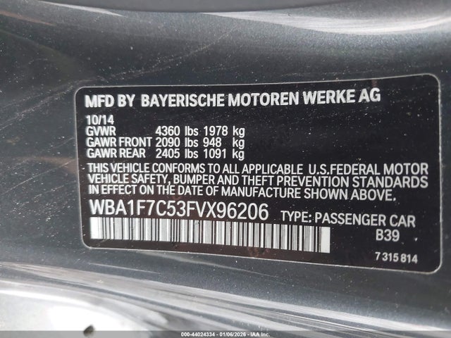 2015 BMW 228I WBA1F7C53FVX96206 Photo 8