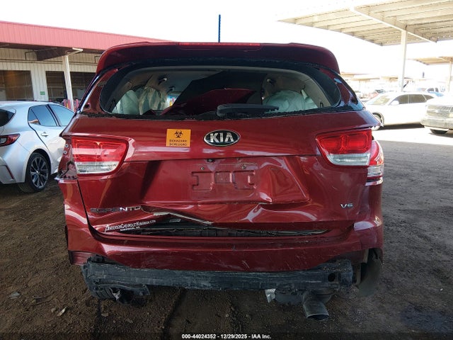 5XYPG4A52GG082460 KIA Sorento 3.3l Lx